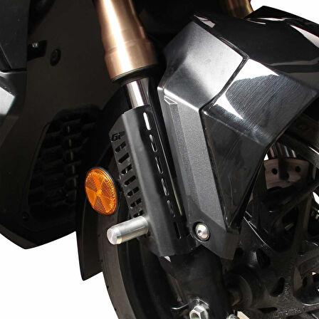 GP Kompozit Honda ADV 350 2023-2025 Uyumlu Sis Farı Bağlantı Aksesuarı Siyah