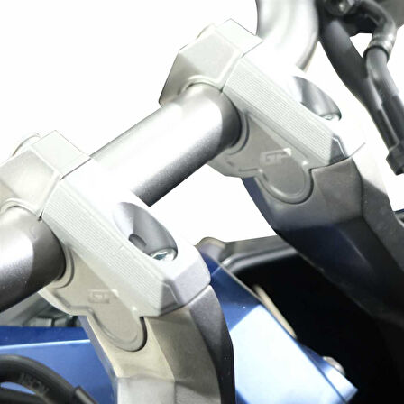 GP Kompozit Honda ADV 350 2023-2025 Uyumlu Gidon Yükseltme Gri