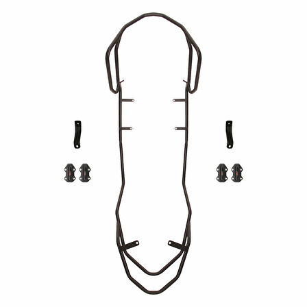 GP Kompozit Aprilia SR 125 / 160 2024 Uyumlu Motor Koruma Demiri Siyah