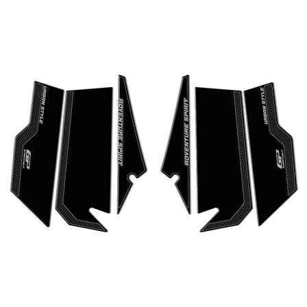 GP Kompozit Honda ADV 350 2023-2025 Uyumlu Yan Pad Karbon