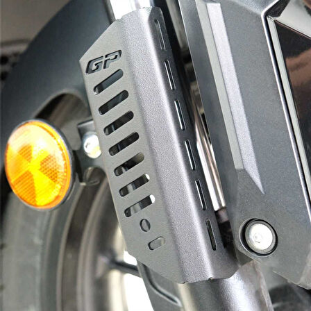 GP Kompozit Honda ADV 350 2023-2025 Uyumlu Amortisör Koruma Siyah