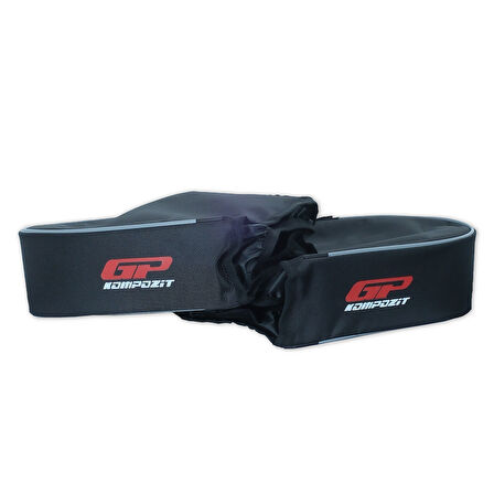 GP Kompozit Universal Naked / Max Scooter El Korumalı Rüzgarlık Siyah