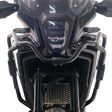 GP Kompozit Honda NX 500 2025 Uyumlu Motor Koruma Demiri Üst Kısım Siyah