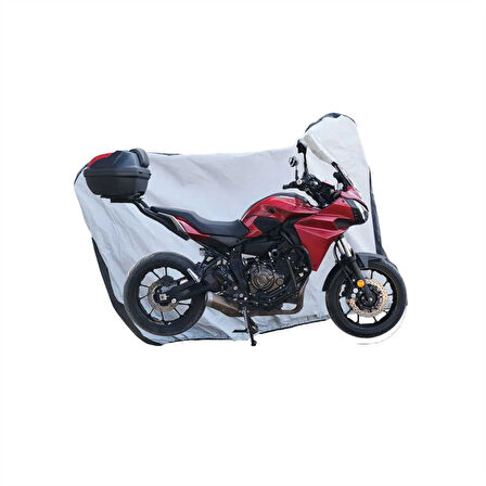 GP Kompozit Universal Orta Boy Motosiklet Brandası Gri