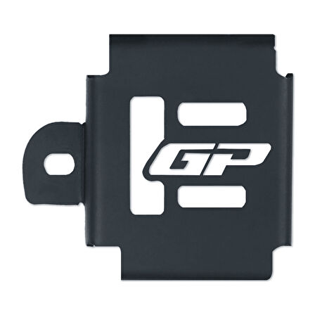 GP Kompozit Honda NX 500 2025 Uyumlu Fren Rezervuarı Koruma Kapağı Siyah