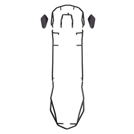 GP Kompozit Honda PCX 125 2025 Uyumlu Motor Koruma Demiri Siyah