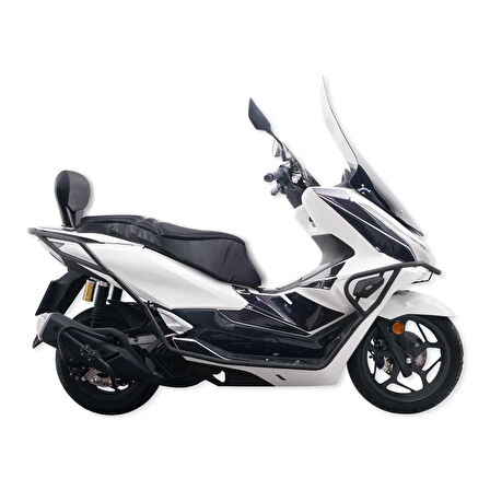 GP Kompozit Honda PCX 125 2025 Uyumlu Motor Koruma Demiri Siyah