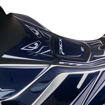 GP Kompozit Honda PCX 125 / 150 2025 Uyumlu Full Tank Pad Seti Mavi