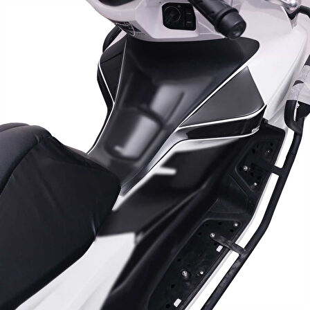 GP Kompozit Honda PCX 125 2025 Uyumlu Yan Pad Siyah