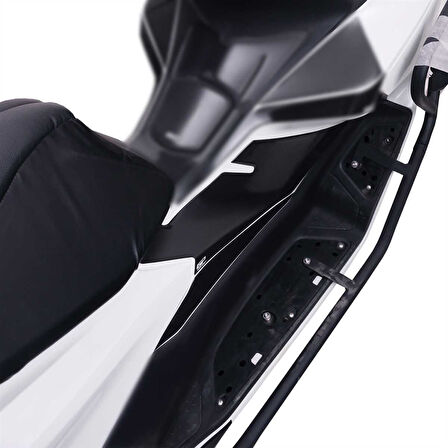 GP Kompozit Honda PCX 125 2025 Uyumlu Yan Ayak Pad Siyah