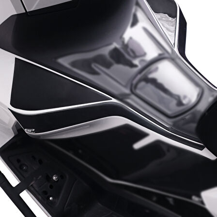 GP Kompozit Honda PCX 125 2025 Uyumlu Yan Pad Kırmızı