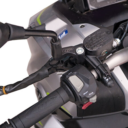 GP Kompozit RKS Reale 125 2022-2025 Uyumlu Ayna Genişletme Siyah