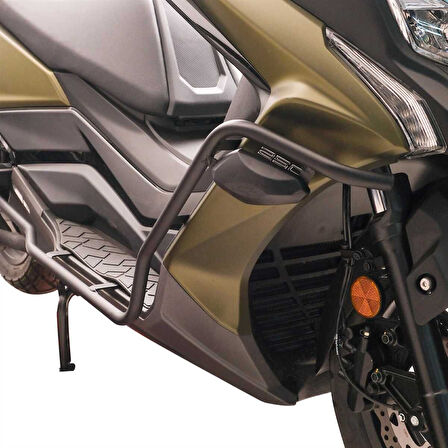 GP Kompozit Kymco DTX 250 / 360 2021-2024 Uyumlu Motor Koruma Demiri Siyah