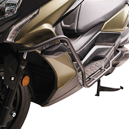 GP Kompozit Kymco DTX 250 / 360 2021-2024 Uyumlu Motor Koruma Demiri Siyah