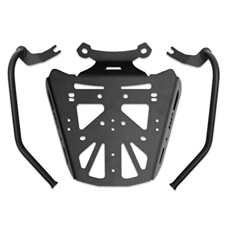 GP Kompozit Kymco DTX 250 / 360 2021-2024 Uyumlu Arka Çanta Demiri Siyah