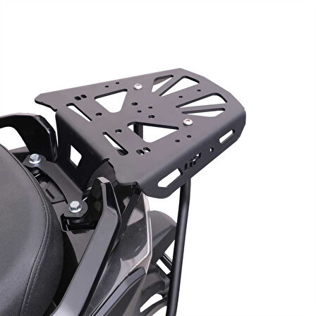 GP Kompozit Kymco DTX 250 / 360 2021-2024 Uyumlu Arka Çanta Demiri Siyah