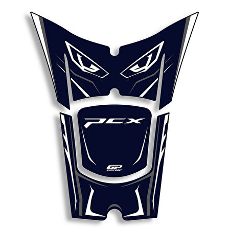 GP Kompozit Honda PCX 125 / 150 2025 Uyumlu Tank Pad Mavi