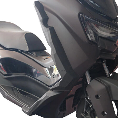 GP Kompozit Yamaha NMAX 125 / 155 2025 Uyumlu Alt Bacak Koruma Siyah