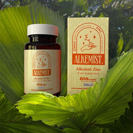 Alkemist Çinko Içeren Takviye Edici Gıda 60 Kapsül