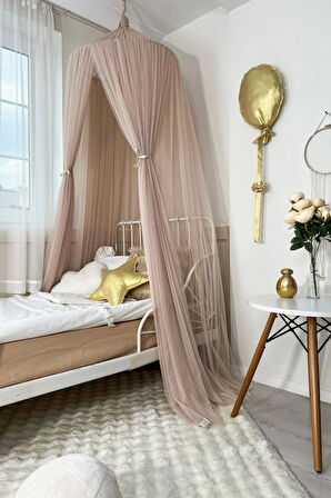 Pamuka Tül Cibinlik Plus Pinkish Stone