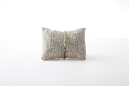 Krizopras 3-4mm Doğal Taş Bileklik