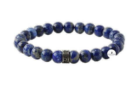 Lapis Lazuli 6mm Doğal Taş Bileklik