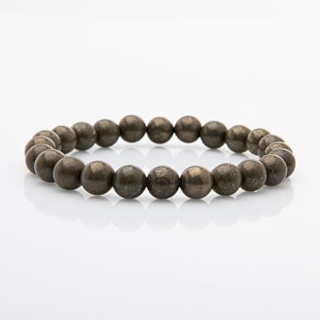 Pirit 8mm Doğal Taş Bileklik