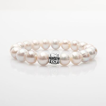 İnci 10mm Doğal Taş Bileklik