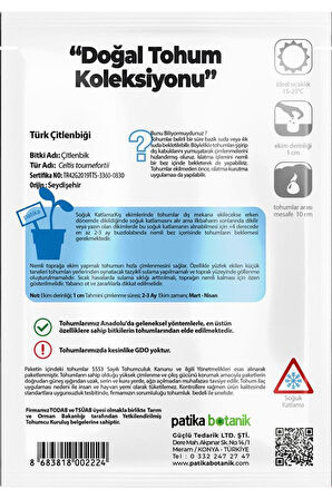 10 Adet Türk Çitlenbiği Ağaç Tohumu