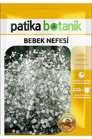 50 Adet Bebek Nefesi Çiçek Tohumu (Gypsophila Elegans)