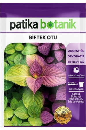 100 Adet Biftek Otu Tohumu (Perilla Frutescens)