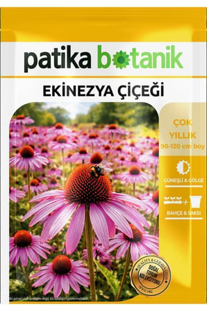 50 Adet Ekinezya Çiçek Tohumu (Echinacea Purpurea(Coneflower))