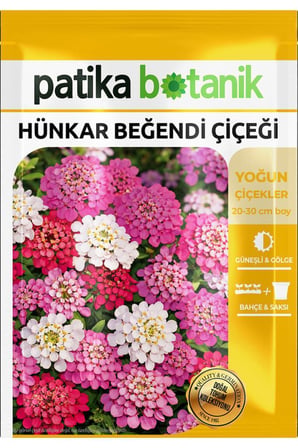 100 Adet Hünkar Beğendi Çiçeği Tohumu (İberis Umbellata)