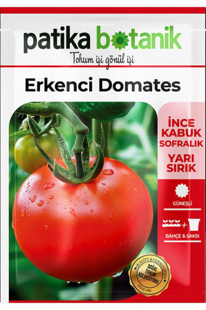 150 Adet Ata Tohumu Erkenci Domates