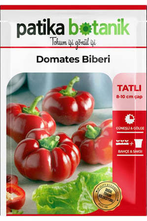 80 Adet Ata Tohumu Domates Biberi