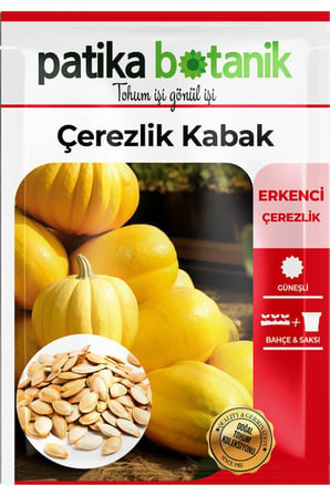 25 Adet Ata Tohumu Çerezlik Kabak