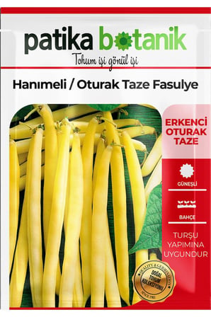 40 Adet Ata Tohumu Hanımeli Fasulye