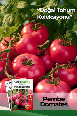 80 Adet Ata Tohumu Pembe Domates