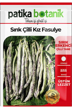 40 Adet Ata Tohumu Sırık Çilli Kız Fasulye