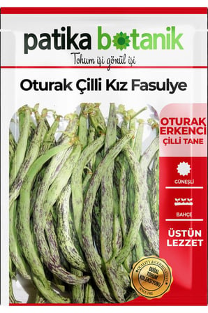 40 Adet Ata Tohumu Oturak Çilli Kız Fasulye