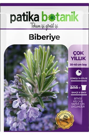 40 Adet Ata Tohumu Biberiye (Rosmarinus Officinalis L.)