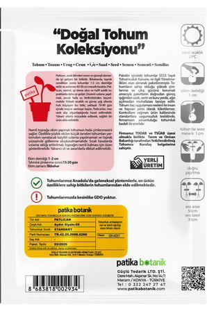 150 Adet Ata Tohumu Aydın Siyahı Patlıcan