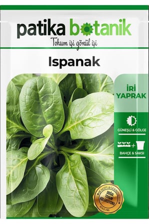 250 Adet Geniş Yaprak Ispanak Tohumu (Geniş Yaprak)