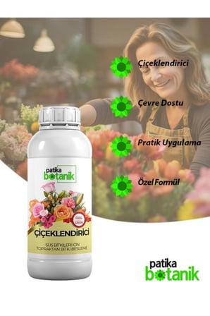 500 ML Çiçeklendirici- Süs Bitkileri İçin - Topraktan