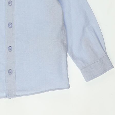 Panço Erkek Çocuk Basic Oxford Gömlek Lila