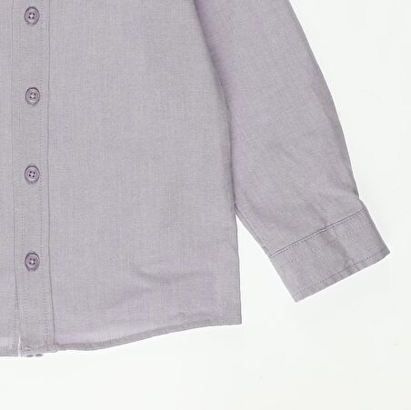 Panço Erkek Çocuk Basic Oxford Gömlek Lacivert