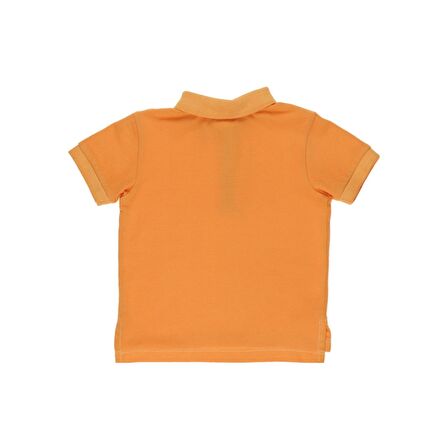 Panço Erkek Çocuk Polo Yakalı T-Shirt Oranj