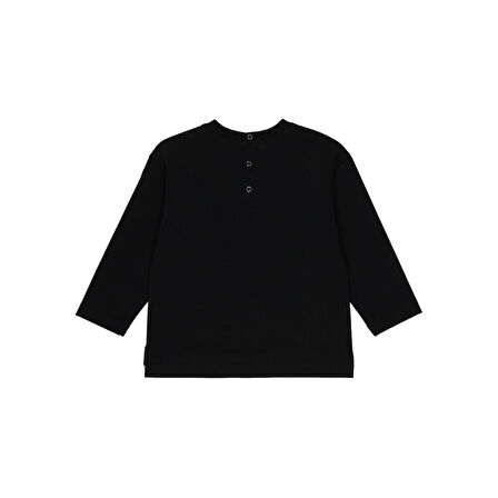 Panço Erkek Çocuk Baskılı T-Shirt Siyah