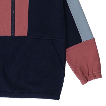Panço Erkek Çocuk Polar Sweatshirt Lacivert
