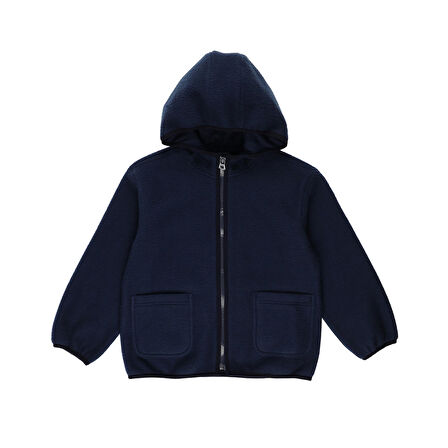 Panço Erkek Çocuk Polar Sweatshirt Lacivert